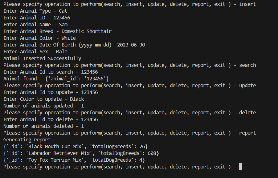 Algorithm Screenshot